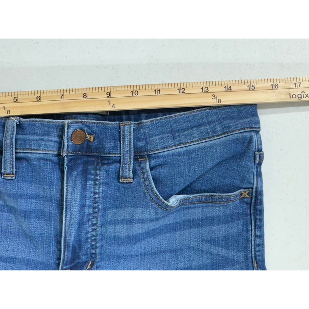Madewell Jeans Size 29 (30x27) 9 inch Mid Rise Skinny Ankle Medium Wash - Picture 6 of 7